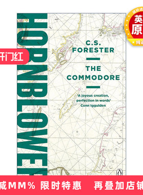 英文原版 The Commodore 怒海英雄4  C.S.福里斯特经典历史海战小说 英文版 进口英语原版书籍