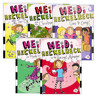 英文原版 Heidi Heckelbeck 小女巫海蒂系列6-10册 儿童章节桥梁书 校园故事 英文版 进口英语原版书籍