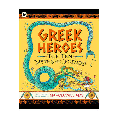 英文原版 Greek Heroes Top Ten Myths and Legends 希腊神话英雄 英文版 进口英语原版书籍