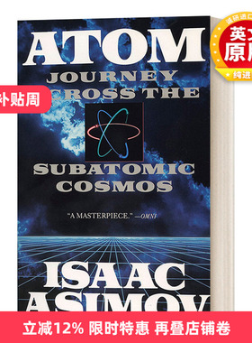英文原版 Atom Journey Across the Subatomic Cosmos 亚原子世界探秘 物质微观结构巡礼 Isaac Asimov 英文版 进口英语原版书籍