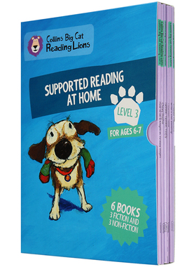 第三级柯林斯大猫英语分级阅读套装书 英文原版 Collins Big Cat 3 Supported Reading 儿童英语分级读物家庭阅读绘本正版进口书籍