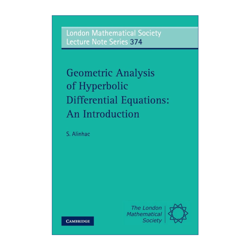 英文原版 Geometric Analysis of Hyperbolic Differential Equations 双曲型微分方程的几何分析导论 英文版 进口英语原版书籍