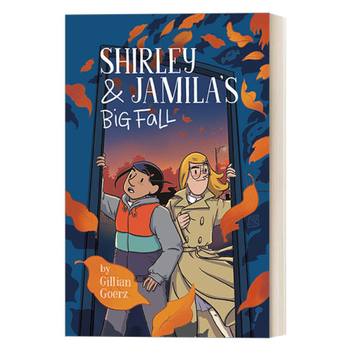 英文原版 Shirley and Jamila's Big Fall 雪莉和贾米拉系列2 儿童侦探推理小说 反校园暴力少年课外阅读全彩漫画 英文版 进口书籍