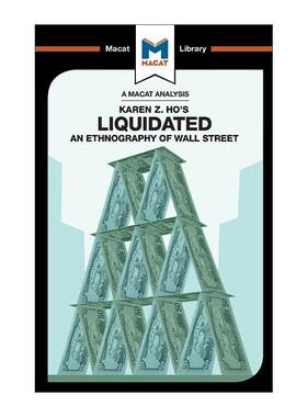 英文原版 Liquidated 清算 华尔街民族志 MACAT解读系列 英文版 进口英语原版书籍