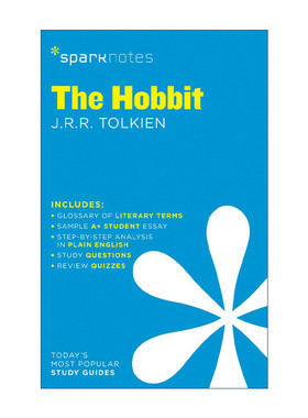 英文原版 Hobbit 霍比特人 文学导读 SparkNotes Literature Guide 英文版 进口英语原版书籍