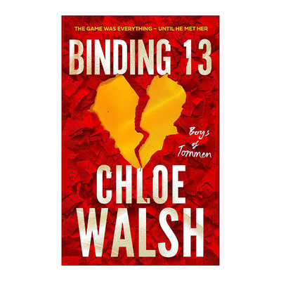 英文原版 Binding 13  托曼男孩1 The Boys of Tommen 北美晋江浪漫爱情小说 Chloe Walsh 英文版 进口英语原版书籍