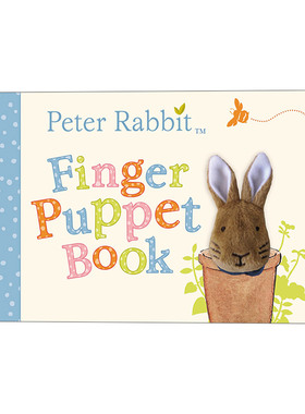 英文原版 Peter Rabbit Finger Puppet Book 彼得兔的故事 带指偶道具 英文版 进口英语原版书籍