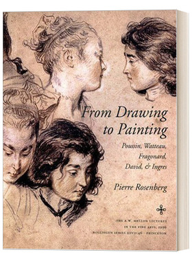 英文原版 From Drawing to Painting 从绘画到素描 探索绘画与素描之间的关系 理解艺术家意图 Pierre Rosenberg 英文版 进口书籍