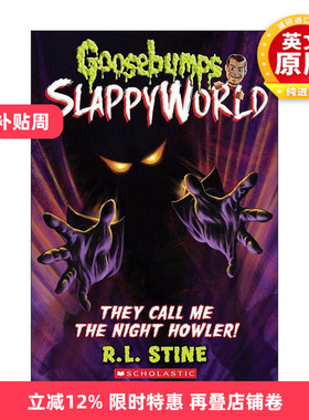 英文原版 They Call Me the Night Howler 鸡皮疙瘩第二季11 英文版 进口英语原版书籍
