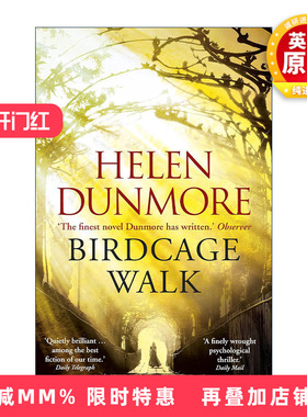 英文原版 Birdcage Walk 鸟笼道 海伦·邓莫尔 畅销历史惊悚小说 英文版 进口英语原版书籍