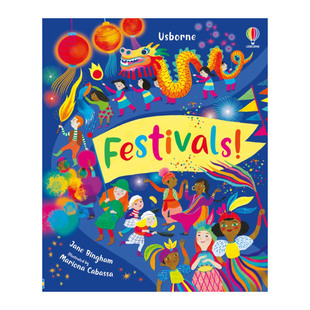 节日 科普百科 进口英语原版 Festivals 书籍 英文版 尤斯伯恩 绘本 英文原版 儿童精装