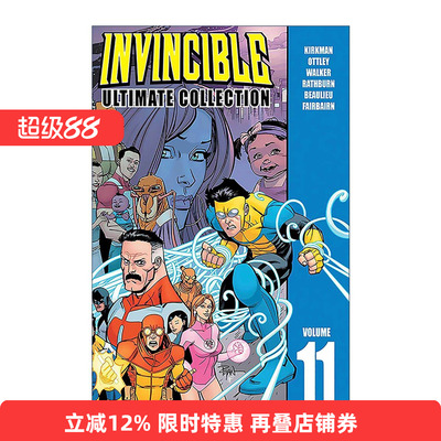 英文原版 Invincible The Ultimate Collection Volume 11 无敌少侠 精装漫画合集卷十一 英文版 进口英语原版书籍