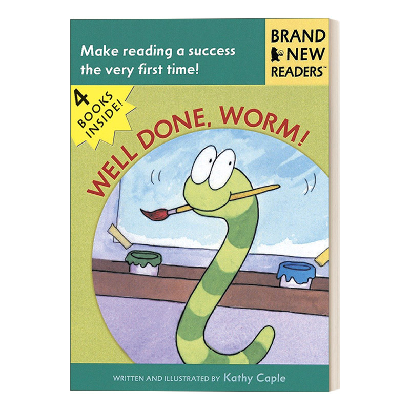 英文原版 Well Done  Worm!: Brand New Readers 干得好，小虫子! 儿童绘本 Candlewick分级读物 英文版 进口英语原版书籍