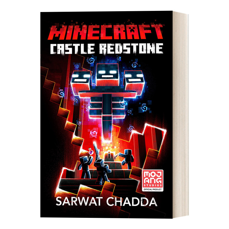 英文原版 Minecraft Castle Redstone An Official Minecraft Novel (Exp) 我的世界15 红石城堡 官方小说 英文版 进口英语原版书