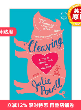 英文原版 Cleaving 美味关系2 朱莉的美食救赎之旅 英文版 进口英语原版书籍