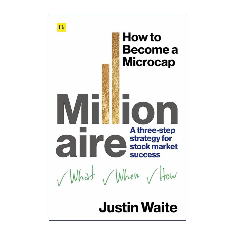 英文原版 How to Become a Microcap Millionaire 微盘股投资指南 实现财务自由的三步策略 英文版 进口英语原版书籍