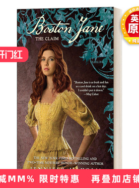 英文原版 Boston Jane The Claim  Boston Jane系列03 纽伯瑞获奖作家Jennifer L. Holm 女孩冒险探险小说 英文版 进口英语书籍