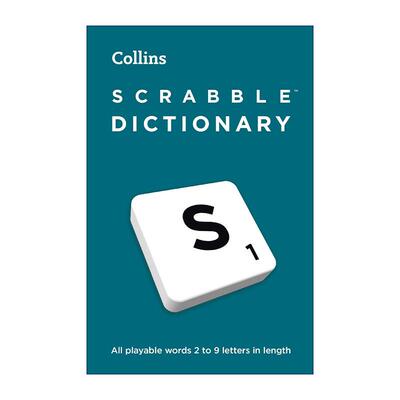 英文原版 Collins SCRABBLE? Dictionary 柯林斯拼字游戏官方词典 第七版 英文版 进口英语原版书籍