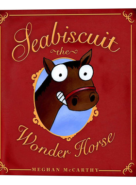 英文原版 Seabiscuit the Wonder Horse  赛马海饼干的故事  绘本 英文版 进口英语原版书籍