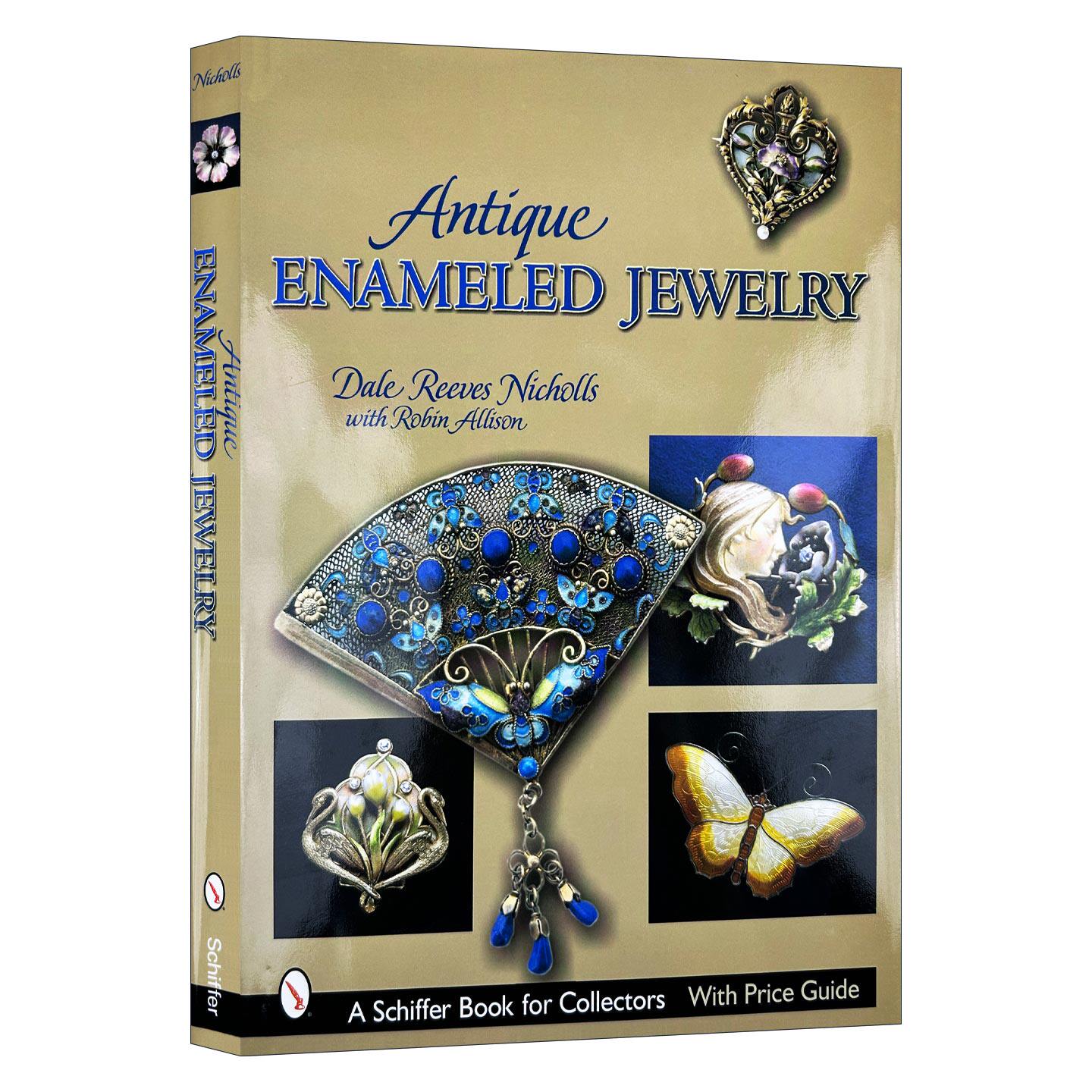 英文原版 Antique Enameled Jewelry 古董珐琅首饰图集 精装全彩珠宝指南 Dale Nicholls 英文版 进口英语原版书籍