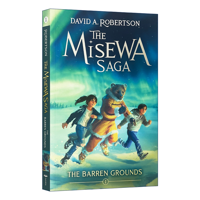 英文原版 The Misewa Saga 01 The Barren Grounds 米塞瓦传奇01 荒芜之地 儿童奇幻土著文化小说 英文版 进口英语原版书籍