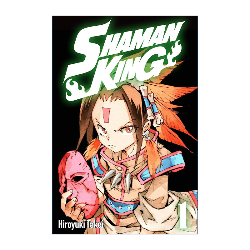 英文原版 SHAMAN KING Omnibus 1 Vol.1-3通灵王精选集1 1-3卷合订本同名动漫漫画英文版进口英语原版书籍