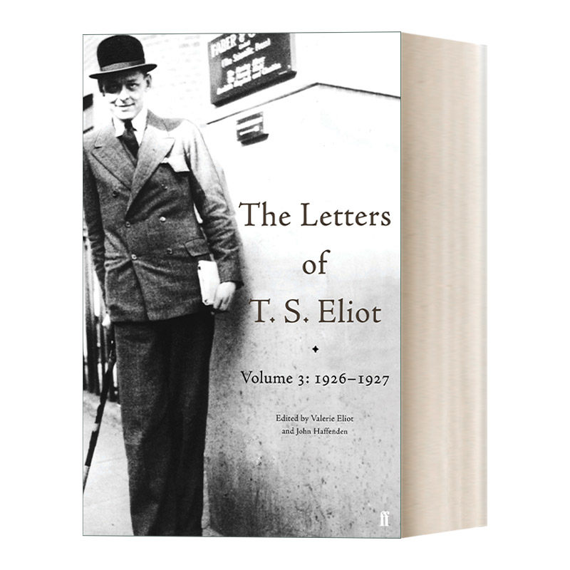 英文原版 The Letters of T. S. Eliot Volume 3 1926-1927 T.S.艾略特书信集 第三卷 精装 英文版 进口英语原版书籍