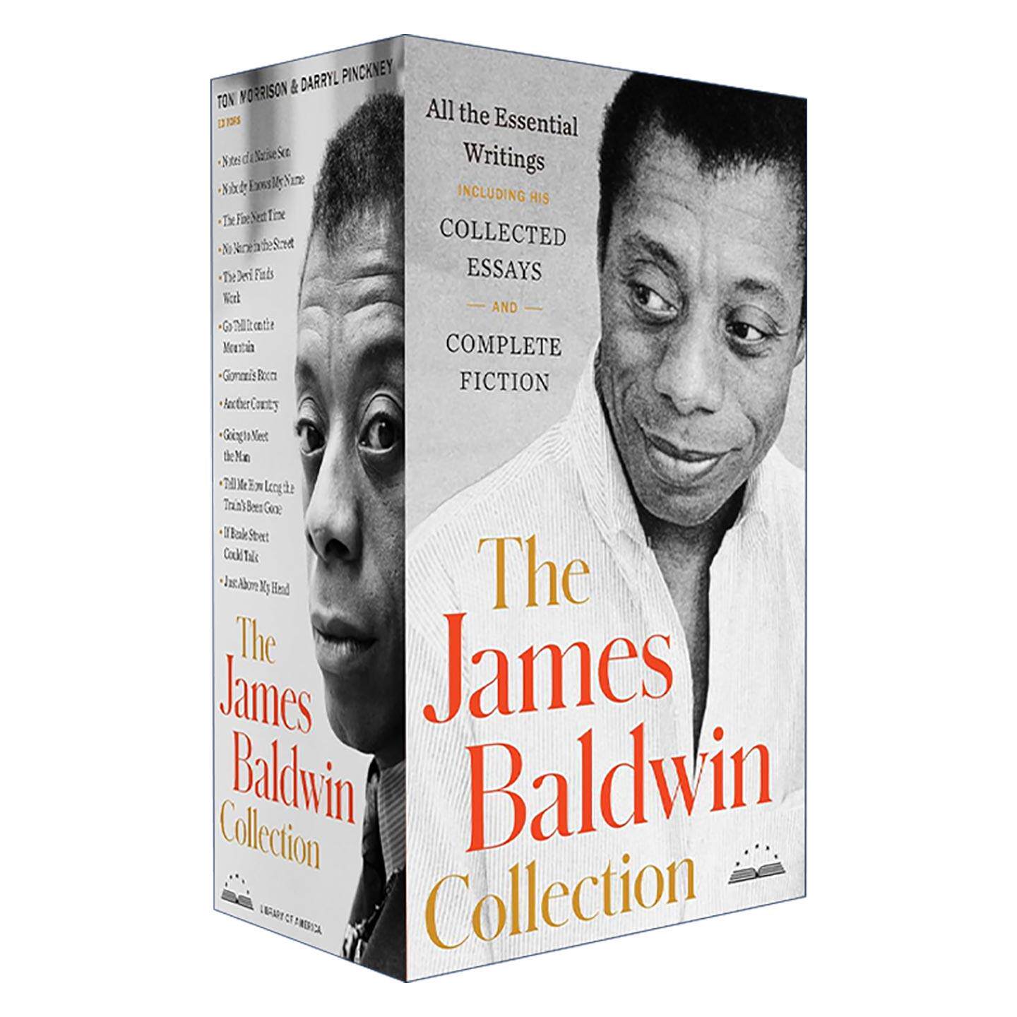 英文原版 The James Baldwin Collection Library of America 詹姆斯·鲍德温经典作品集 盒装套装 精装美国文库 进口英语原版书籍
