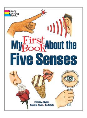 英文原版 My First Book About the Five Senses 关于五种感官 月光童书奖 儿童科普百科 英文版 进口英语原版书籍