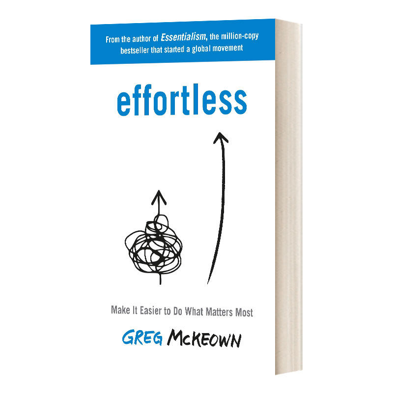 英文原版 Effortless Make It Easy to Do What Matters 毫不费力 让重要的事情变得容易 英文版 进口英语原版书籍