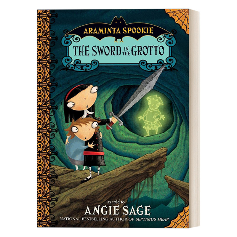 英文原版 Araminta Spookie 2 The Sword in the Grotto 鬼灵精雅拉米2 英文版 进口英语原版书籍