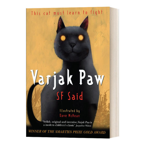 英文原版 Varjak Paw 战斗蓝猫 英国小学必读书目 英文版 进口英语原版书籍