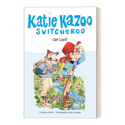 英文原版 Get Lost! #6 凯蒂·卡祖系列6 女孩奇幻冒险主题章节桥梁书 小学儿童课外阅读 Nancy Krulik 英文版 进口英语原版书籍