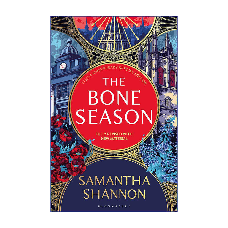 英文原版 The Bone Season 梦景之眼 萨曼莎·香农奇幻处女作 十周年纪念精装版 橘子树修道院作者 英文版 进口英语原版书籍