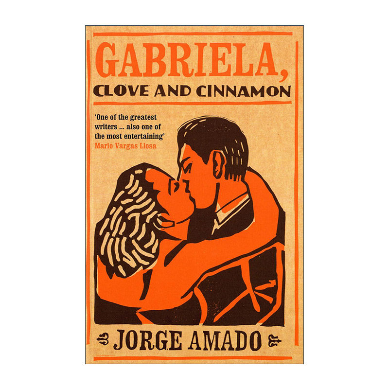 英文原版 Gabriela Clove and Cinnamon 味似丁香色如肉桂的加布里埃拉 巴西小说家若热·亚马多 英文版 进口英语原版书籍