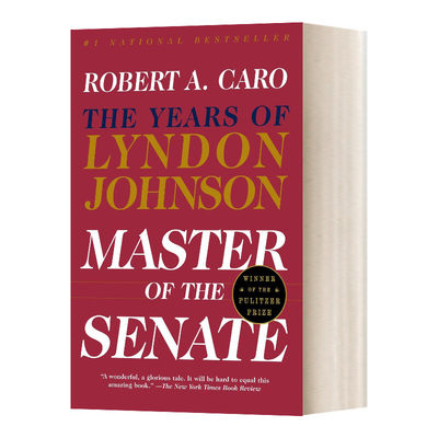 英文原版 Master of the Senate The Years of Lyndon Johnson III 林登约翰逊传3 美剧纸牌屋原型 英文版 进口英语原版书籍