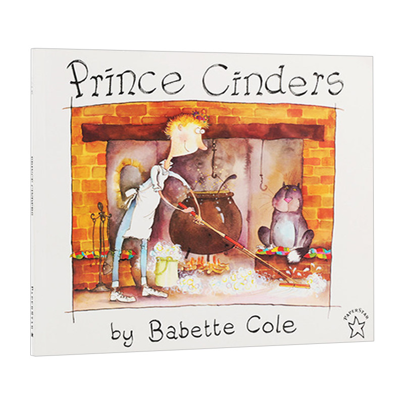 英文原版 Prince Cinders 灰王子 英文版 进口英语原版书籍儿童全英语书
