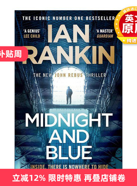英文原版 Midnight and Blue 午夜的幽蓝 侦探悬疑小说 英国金匕首奖小说家伊恩兰金 Ian Rankin 英文版 进口英语原版书籍