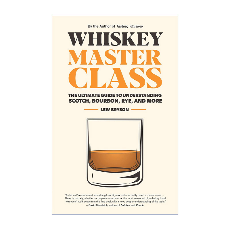 英文原版 Whiskey Master Class 威士忌大师班 威士忌终极指南 精装 英文版 进口英语原版书籍