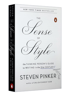 风格感觉 21世纪写作指南 英文原版 The Sense of Style 写作风格的意识 英文版参考书 Steven Pinker 史蒂芬平克 进口英语书籍