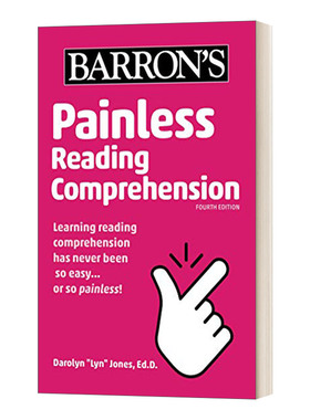 英文原版 Painless Reading Comprehension 巴朗无痛美国中学英语阅读理解 英文版 进口英语原版书籍
