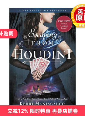 英文原版 Escaping From Houdin 跟踪开膛手杰克3 逃离乌丁 英文版 进口英语原版书籍