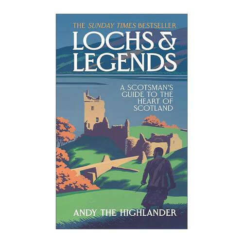 英文原版 Lochs and Legends 湖泊与传说 一位苏格兰人带您走进苏格兰的腹地 精装 英文版 进口英语原版书籍