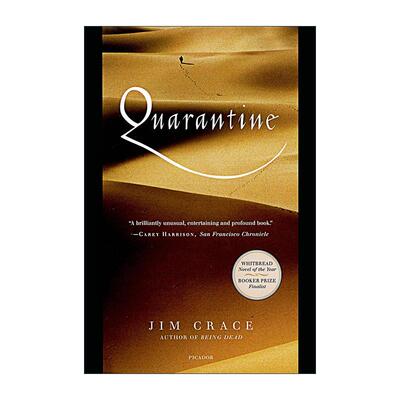 英文原版 Quarantine 隔离 吉姆·克雷斯 布克奖决选名单 都柏林文学奖短名单 英文版 进口英语原版书籍