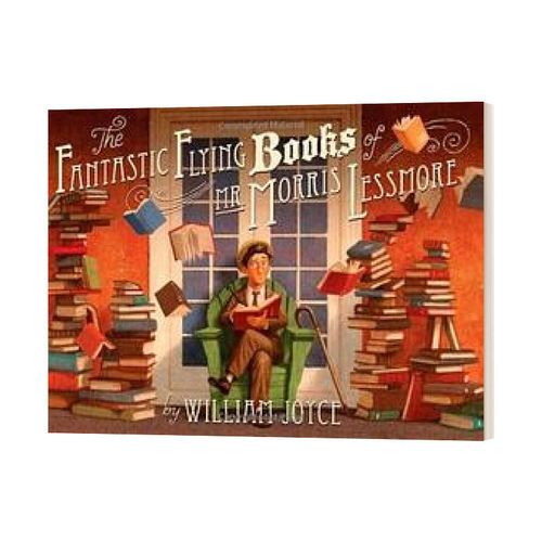 英文原版 精装 The Fantastic Flying Books of Mr. Morris Lessmore 莫里斯先生的神奇飞书 英文版 进口英语原版书籍儿童全英语书
