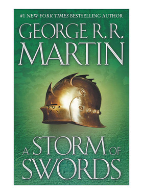 英文原版 A Storm of Swords A Song of Ice and Fire: Book Three 冰与火之歌3 冰雨的风暴 精装 英文版 进口英语原版书籍
