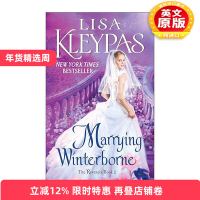 英文原版 Marrying Winterborne 与温特伯恩成婚 Ravenel家族系列 丽莎克莱帕丝 英文版 进口英语原版书籍