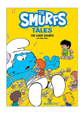 英文原版 The Smurfs Tales 7 蓝精灵故事7 图像小说 英文版 进口英语原版书籍