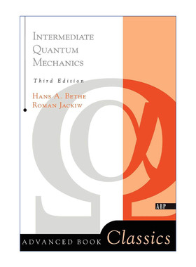 英文原版 Intermediate Quantum Mechanics 中级量子力学 第3版 物理学前沿系列 英文版 进口英语原版书籍