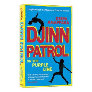 书籍 进口英语原版 印度儿童题材小说 Djinn Patrol Deepa Purple the 亚马逊教师推荐 英文原版 Line Anappara 紫线精灵巡逻队